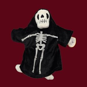 VTG Ty Beanie Babies Creepers Skeleton  10-18-2000 PE Pellets 1965 KR